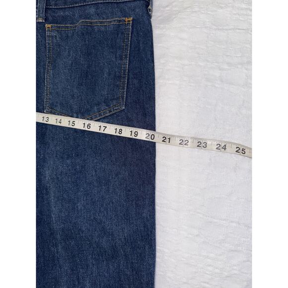 Vik Vizette Vtg 1970s Denim Jeans Embroidered Cockatoo Hippie Bell Bottom Sz 36 - Picture 11 of 16